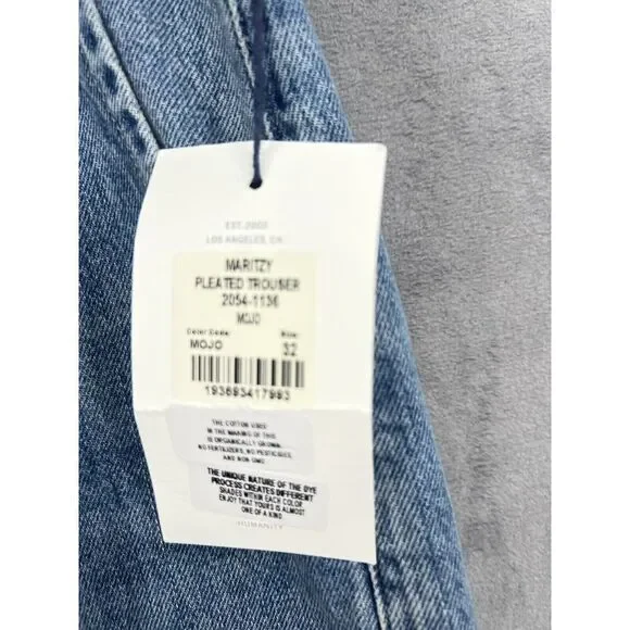 Citizens of Humanity Maritzy Pleated Trouser in Mojo Size 32 - Picture 7 of 10